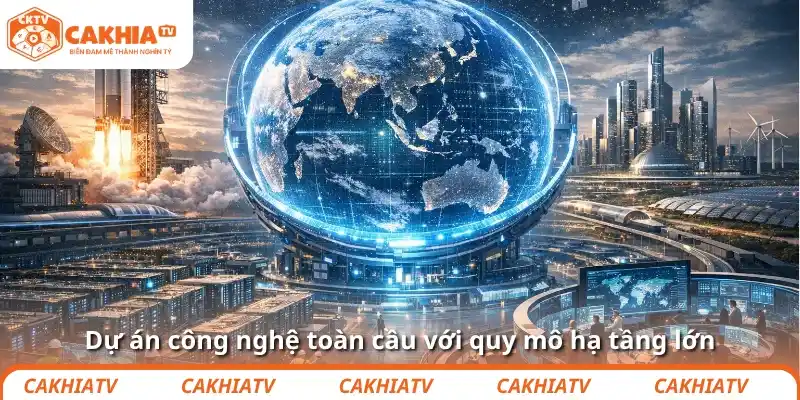 Huy Nguyễn và tầm nhìn công nghệ định hình CakhiaTV 2 Dự án công nghệ toàn cầu với quy mô hạ tầng lớn
