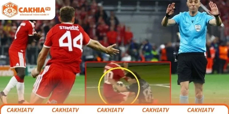 Bayern Phẫn Nộ Vì 2 Quyết Định Sai Lầm Của Trọng Tài Pinheiro 2 Không khí căng thẳng xuyên suốt trận đấu giữa Bayern & PSG